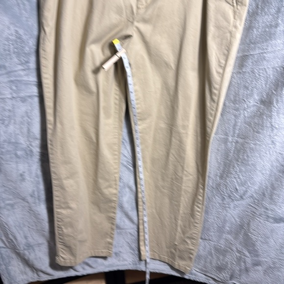 Izod pants men nwt Izod saltwater relaxed classic stretch chino‎ pant straight - Picture 7 of 10